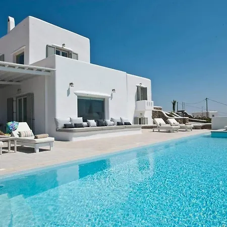 Luxury Villa Panormos Beach Villa Tourlos